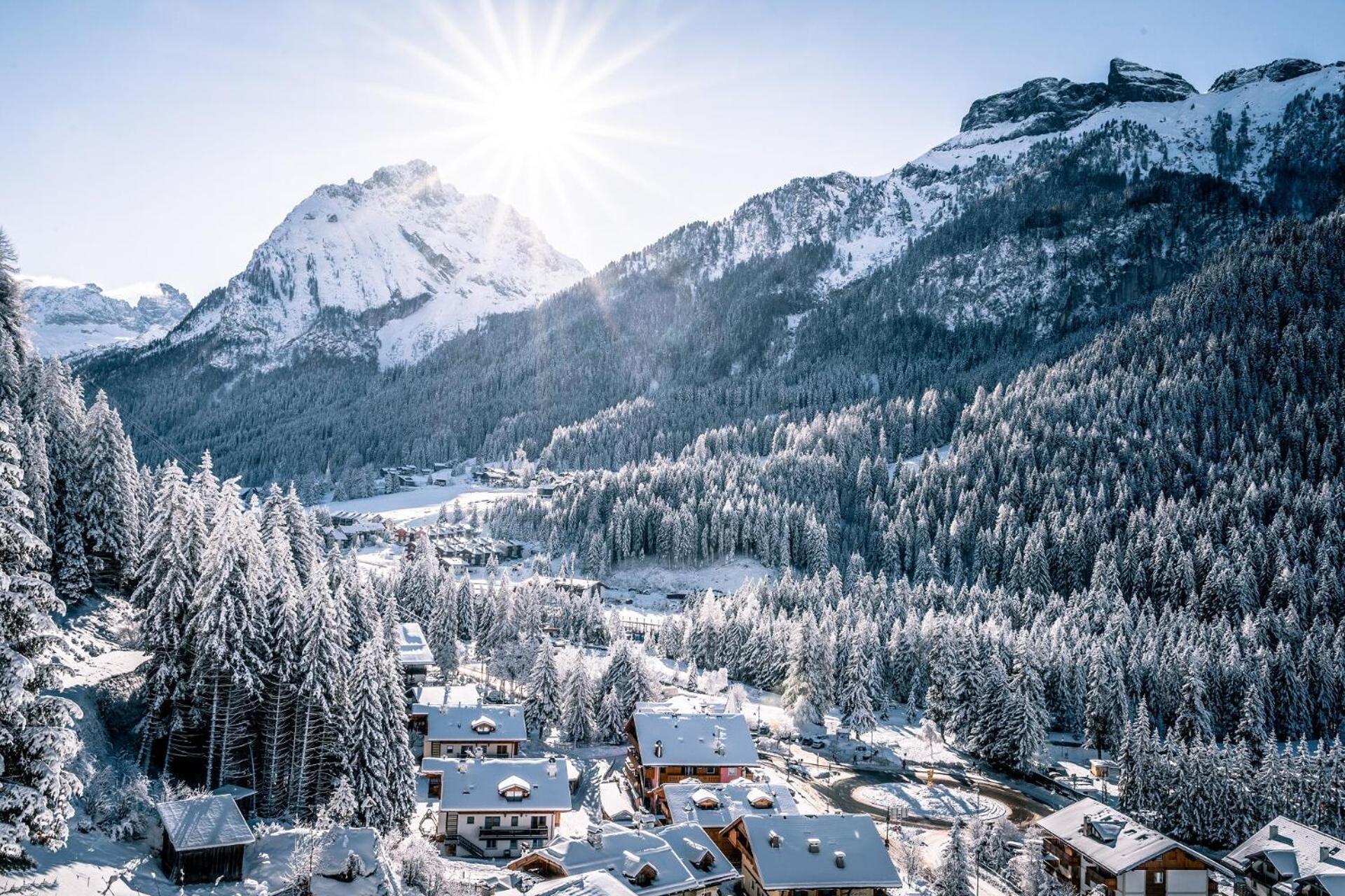 B&B Cesa Planber Mountain View Bike Friendly Canazei Luaran gambar